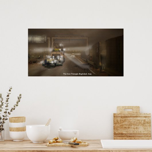 Poster Le triangle de fer (Cuisine)