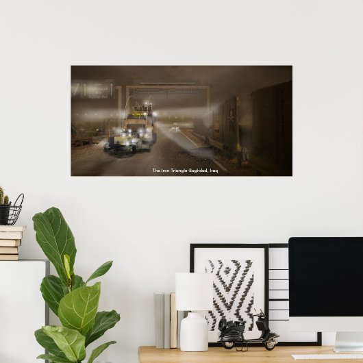 Poster Le triangle de fer (Bureau à domicile)