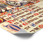 Poster Le tribunal d'Alfonso X 'le Sage' (Coin)