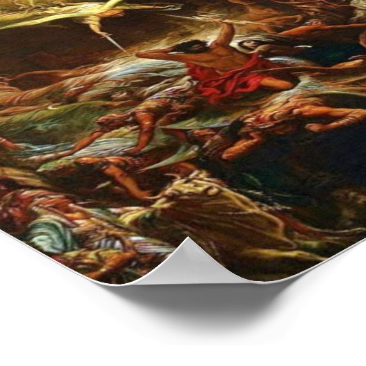 Poster Le Triomphe de Christianity By Gustave (Coin)