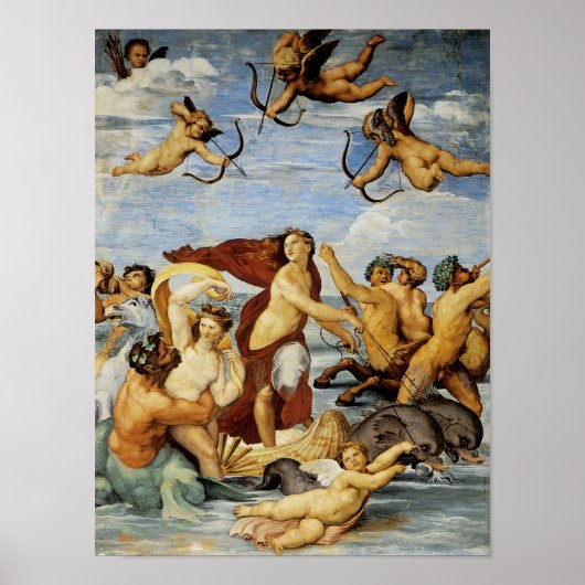 Poster Le triomphe de Galatea (Devant)