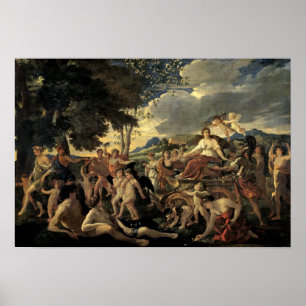 Poster Le triomphe de la Flore, c.1627-28