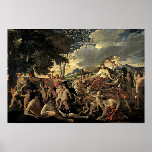 Poster Le triomphe de la Flore, c.1627-28 (Devant)