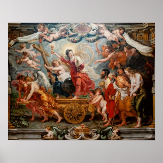 Poster Le Triomphe de la Foi Catholique (Devant)