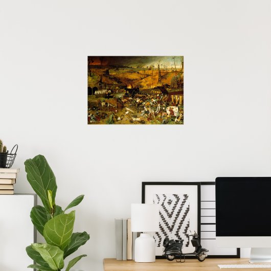 Poster Le triomphe de la mort (Bureau à domicile)