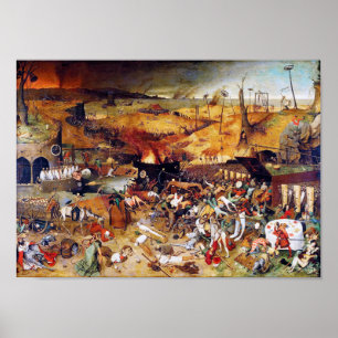 Poster Le triomphe de la mort, Pieter Bruegel