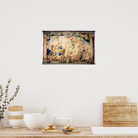 Poster Le triomphe de l'Eucharistie (Cuisine)