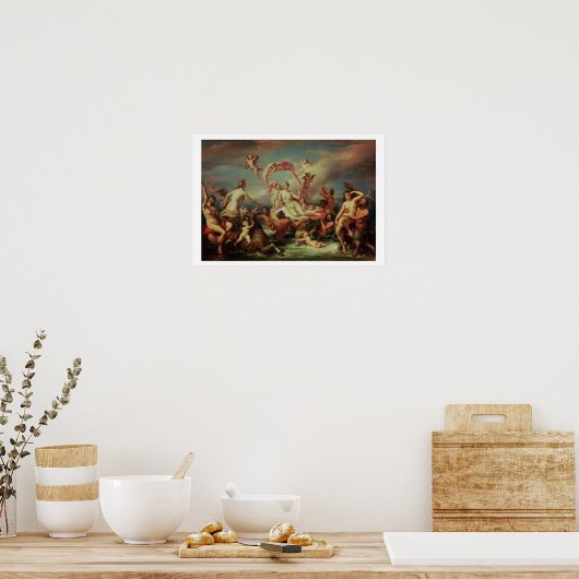 Poster Le triomphe de Vénus (Cuisine)