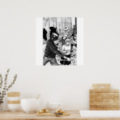 Poster Le triomphe économique (Cuisine)