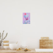 Poster Le triste jeune clown (Cuisine)