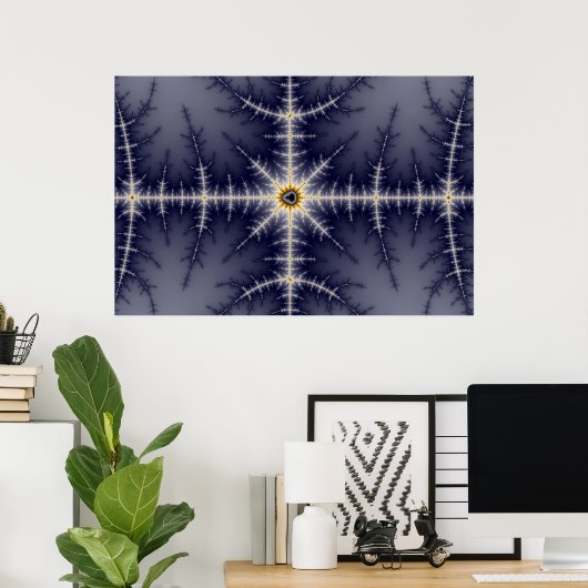 Poster Le Troisième Oeil - Fractal (Bureau à domicile)