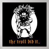 Poster Le Troll L'A Fait (Devant)