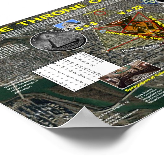 Poster Le trône de Columbia (Coin)