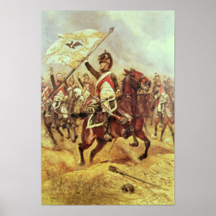 Poster 'Le Trophee', 1806, 4e Régiment de Dragoon, 1898