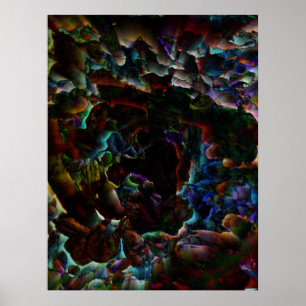 Poster Le trottoir 35 po x 46 po