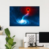 Poster Le trou noir (Bureau à domicile)