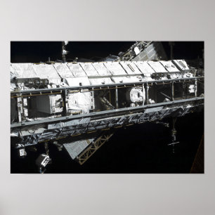 Poster Le tru droit de la Station Spatiale Internationale