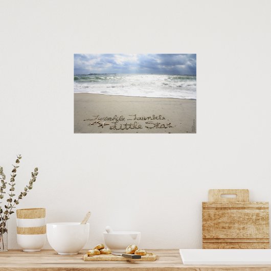 Poster Le Twinkle Twinkle de Beachwrite (Cuisine)