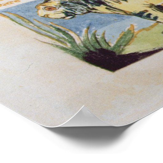 Poster Le Tyger, des chansons d'innocence (Coin)