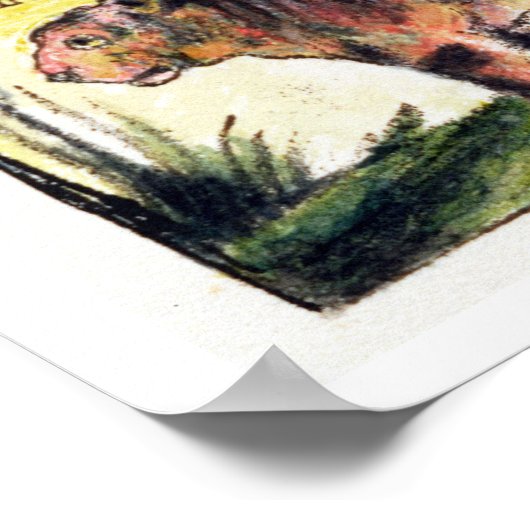 Poster 'Le Tyger', plaque 36 (Bentley 42) (Coin)