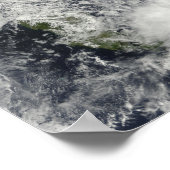 Poster Le typhon Chaba dans la mer des Philippines (Coin)