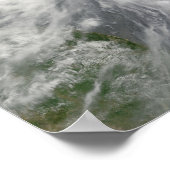 Poster Le typhon Chanthu (Coin)