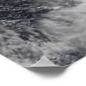 Poster Le typhon Damrey dans l'ouest de l'océan Pacifique (Coin)