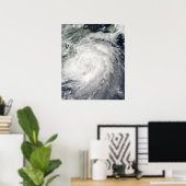 Poster Le typhon Morakot sur la Chine (Bureau à domicile)