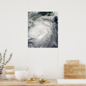 Poster Le typhon Morakot sur la Chine (Cuisine)