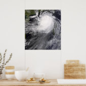 Poster Le typhon Nuri approche de la Chine (Cuisine)