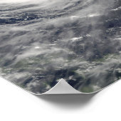 Poster Le typhon Talim (Coin)