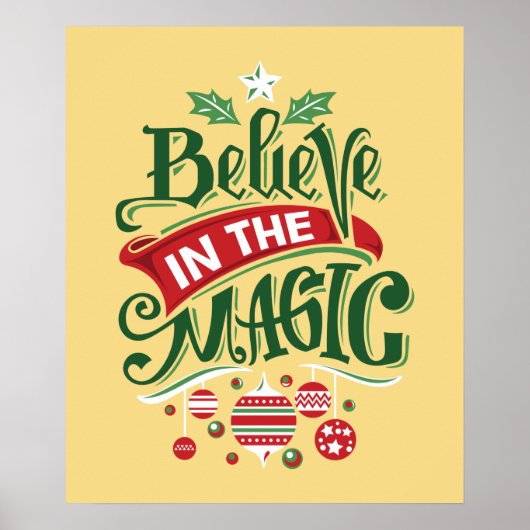 Poster Le Typographe du Magic Christmas (Devant)