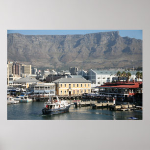 POSTER LE V ET UN WATERFRONT-CAPETOWN-SOUTH AFRIQUE