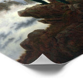 Poster Le vagabond au-dessus de la mer de brouillard (Coin)