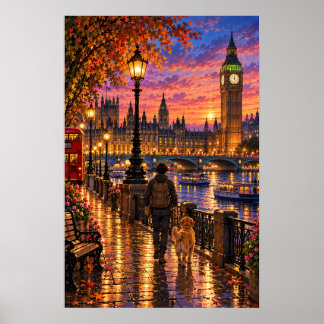 Poster Le vagabond Londres