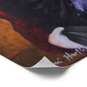 Poster Le Vampire - Art original de Dori Hart (Coin)