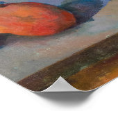 Poster Le Vase des Tulipes par Paul Cezanne (Coin)