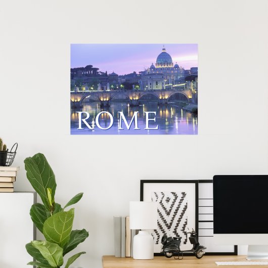 Poster Le Vatican | Rome, Italie (Bureau à domicile)