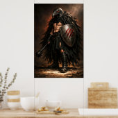 Poster Le Vautour Noir (Cuisine)