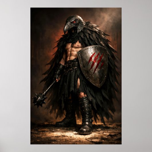 Poster Le Vautour Noir (Devant)