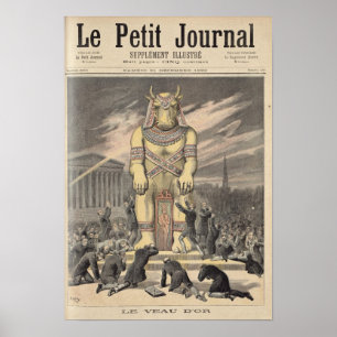 Poster Le veau d'or