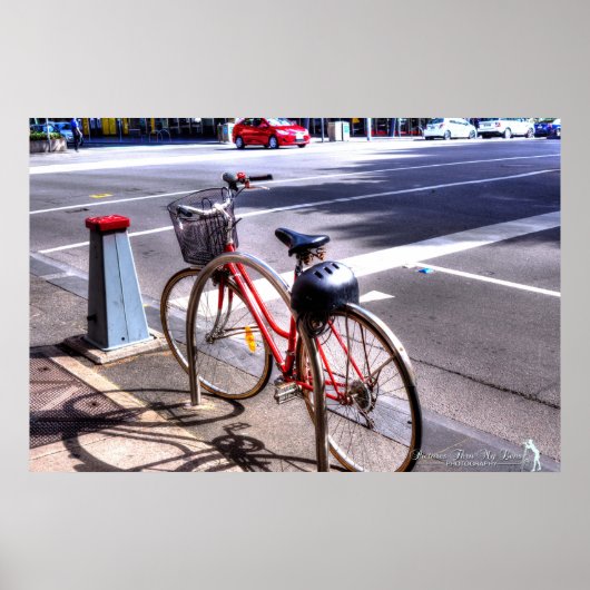 Poster Le Vélo (Devant)