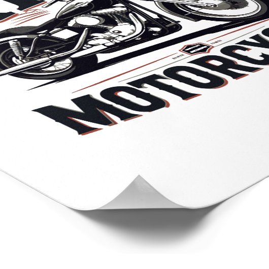 Poster le vélo de randonnée original (Coin)