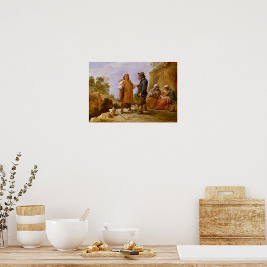 Poster Le vendeur de Fortune (Cuisine)