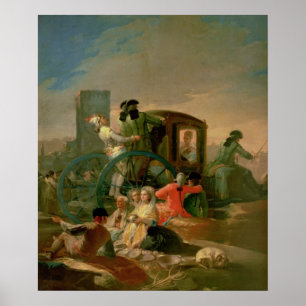 Poster Le vendeur de poterie, 1778