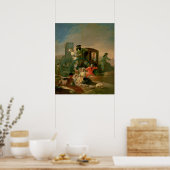 Poster Le vendeur de poteries, 1778 (Cuisine)