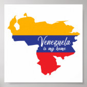 Poster Le Venezuela est ma maison (Devant)