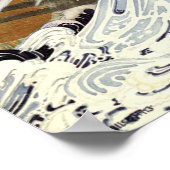 Poster Le Vent Du Nord Se Lasse Au-Dessus De La Mer (Coin)