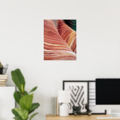 Poster Le vent et l'eau ont érodé le grès de Navajo dans (Bureau à domicile)