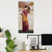 Poster Le Ventilateur De Peacock (Bureau à domicile)